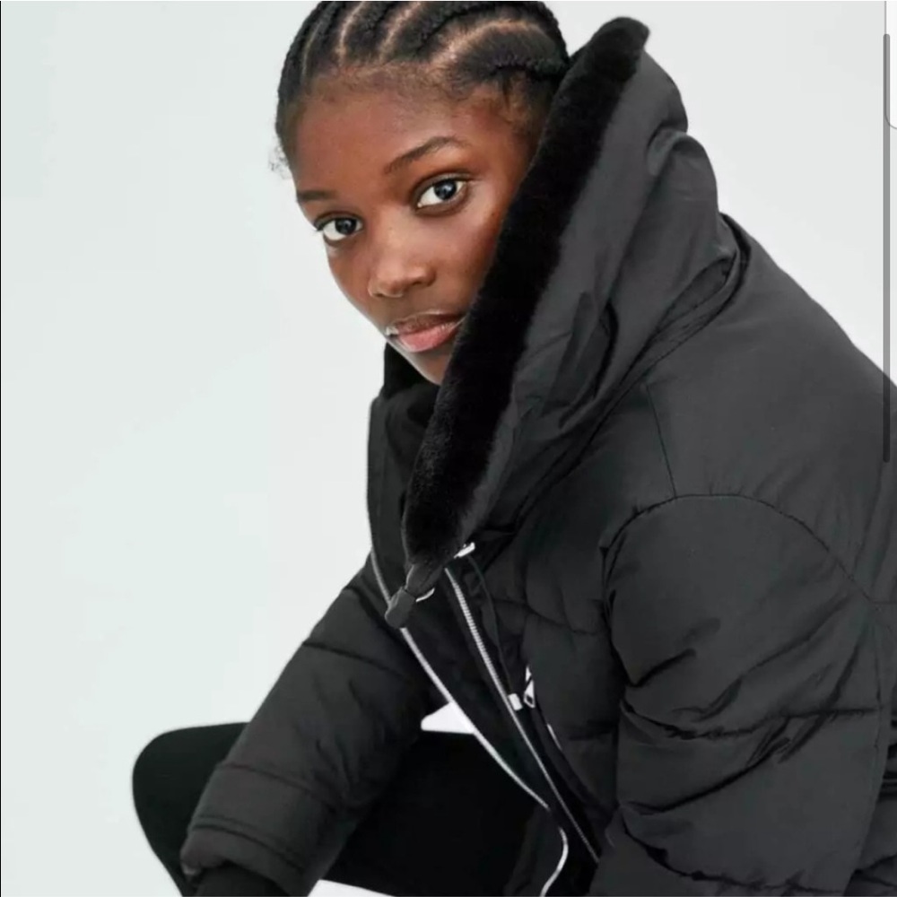 Brand NWOT Women Zara SORONA® DUPONT™ PUFFER JACKET - Picture 3 of 15